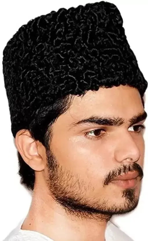 Liaqat Karakul Cap, Premium Sheep Wool, Diplomat Style, Traditional Afghan Hat