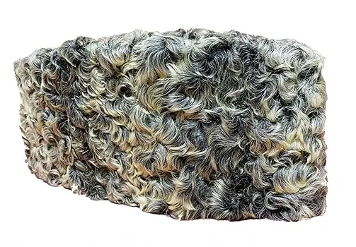 Grey Karakul Cap, Premium Sheep Wool, Traditional Afghan Jinnah Hat