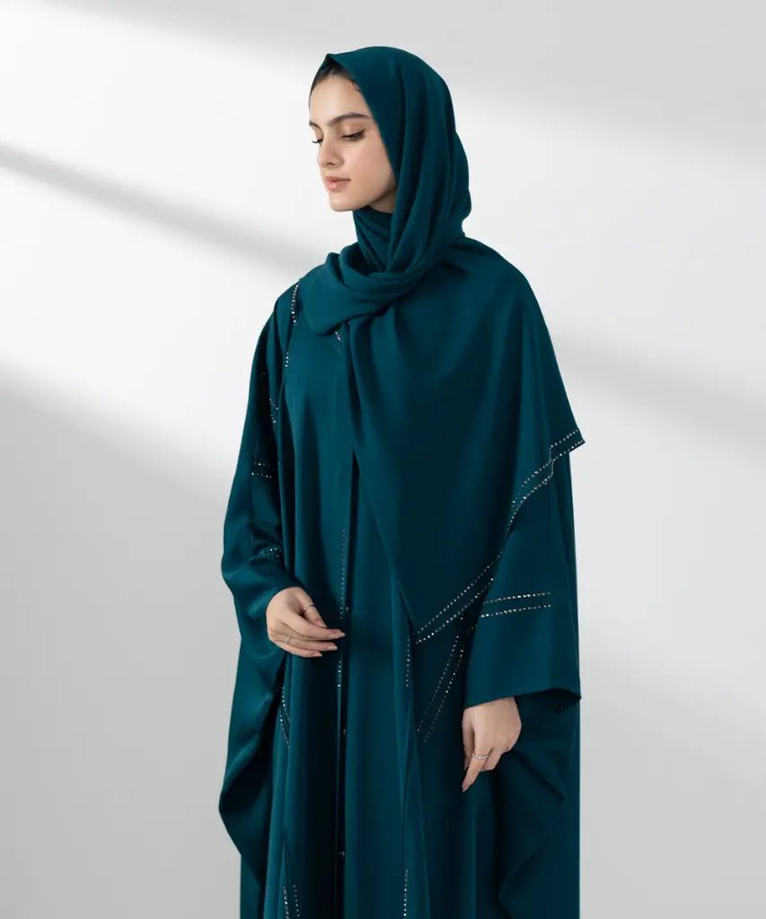 MiYA® Kaftan Abaya Set Casual Modest Dress with Elegant Design