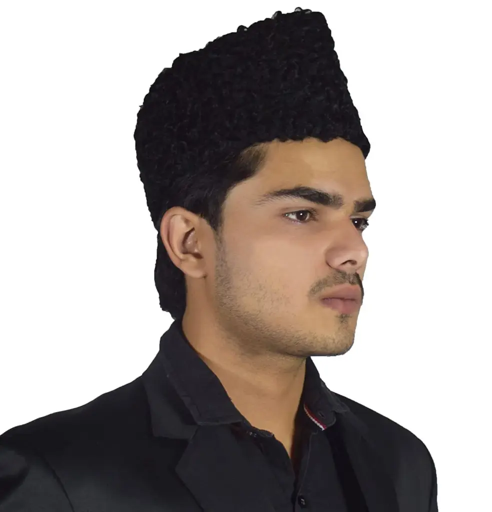 Ghazi Muhammad Hat – Genuine Fur Astrakhan Karakul Kubanka Chechen hat - Chechnya Kufi Hat