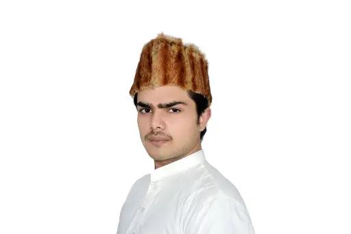 Handmade Mink Maswas Mashad Fur Leather Cap – Specially Handcrafted Rampuri Topi, Authentic Seal Fur Hat for Brothers 