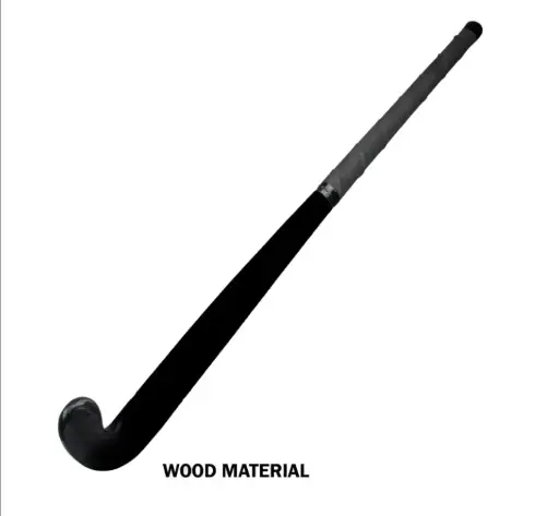 Handmade in India || Solid Wooden Hockey Stick for Men and Women Practice and Beginner || Hockey Base Bat || Export Quality For Home 